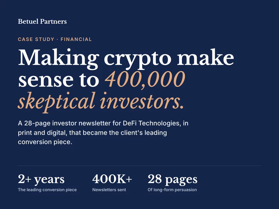 DeFi Technologies case study