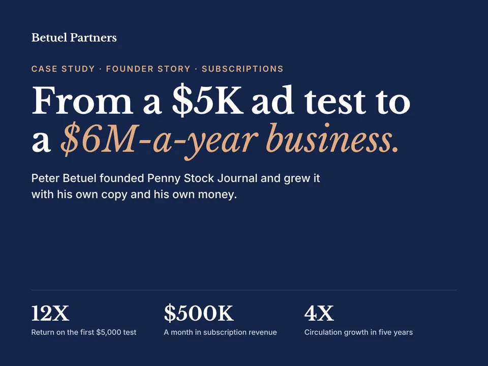 Penny Stock Journal case study